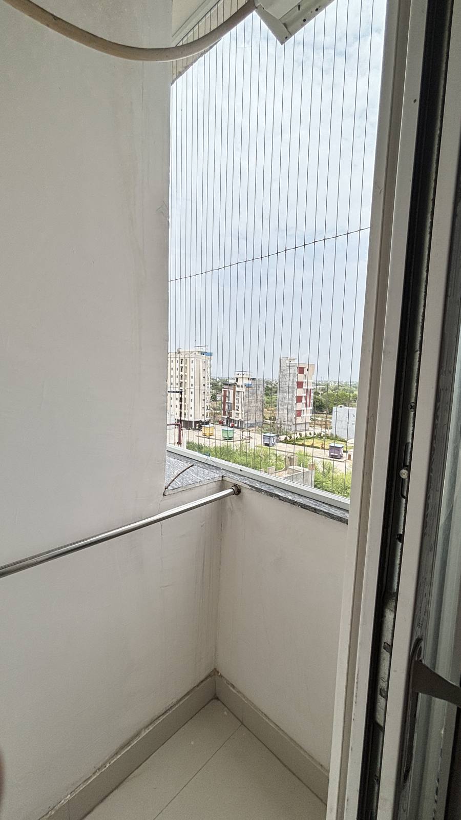 Private balcony with city view